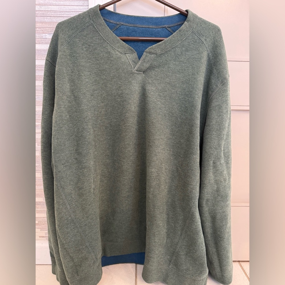 Tommy Bahama reversible sweater